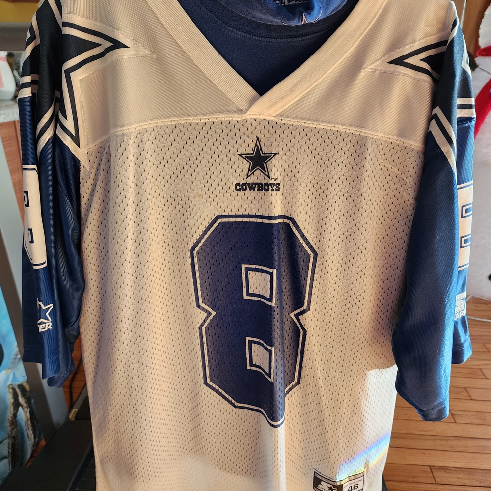 Troy Aikmans STARTER Men's Navy and White Jersey